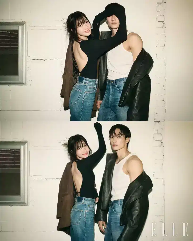 Kim Go Eun, No Sang-hyun Love in the big city - Elle 2024