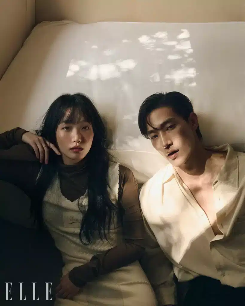 Kim Go Eun, No Sang-hyun Love in the big city - Elle 2024