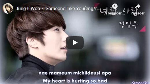 Jung Il-woo Someone like you