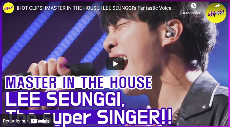 Lee Seung-gi - Master in the house