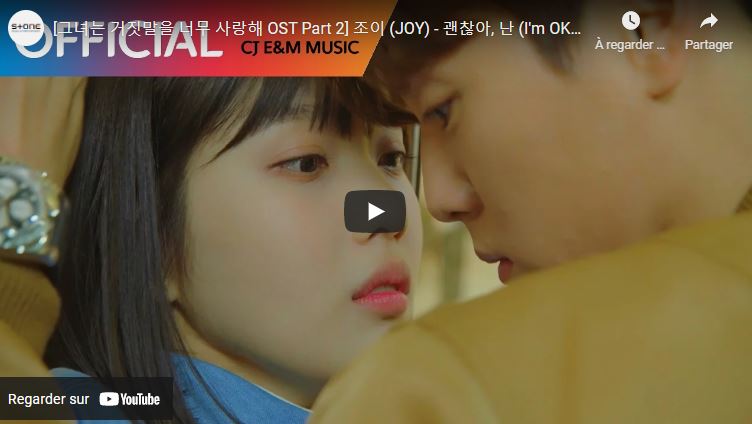 The liar and his lover - OST Joy feat Lee Hyun-woo