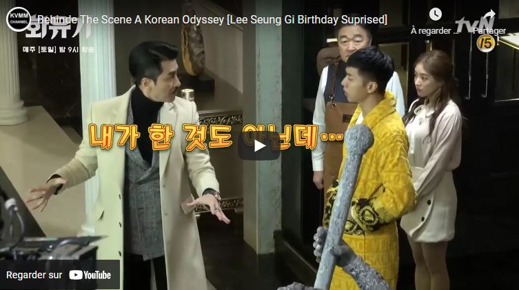 A korean odyssey - Behind the scenes