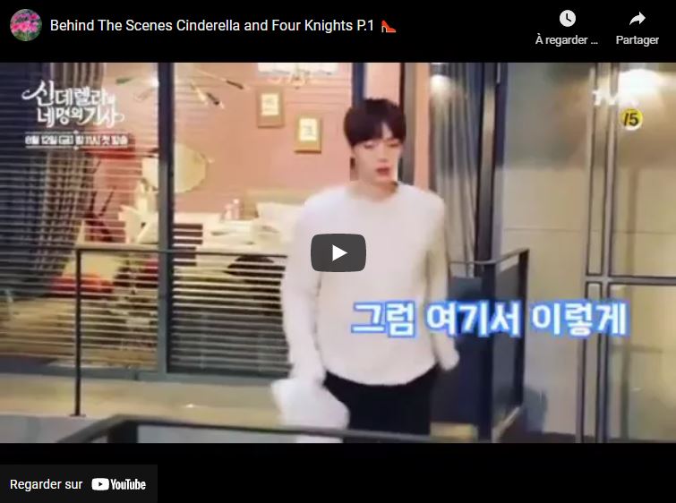 Cinderella and the four knights - Behind the scenes