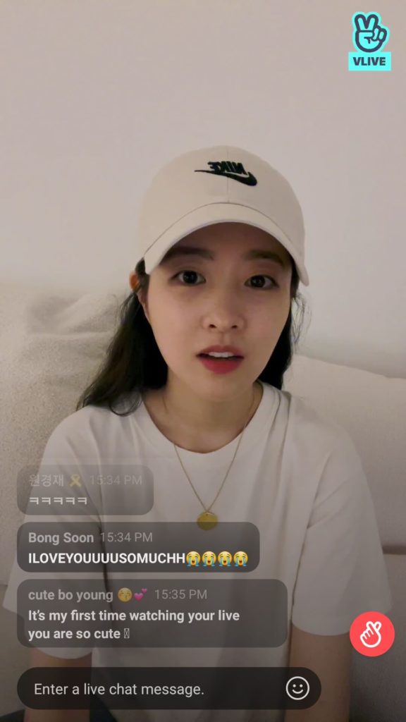 Park Bo-young - Vlive 2021