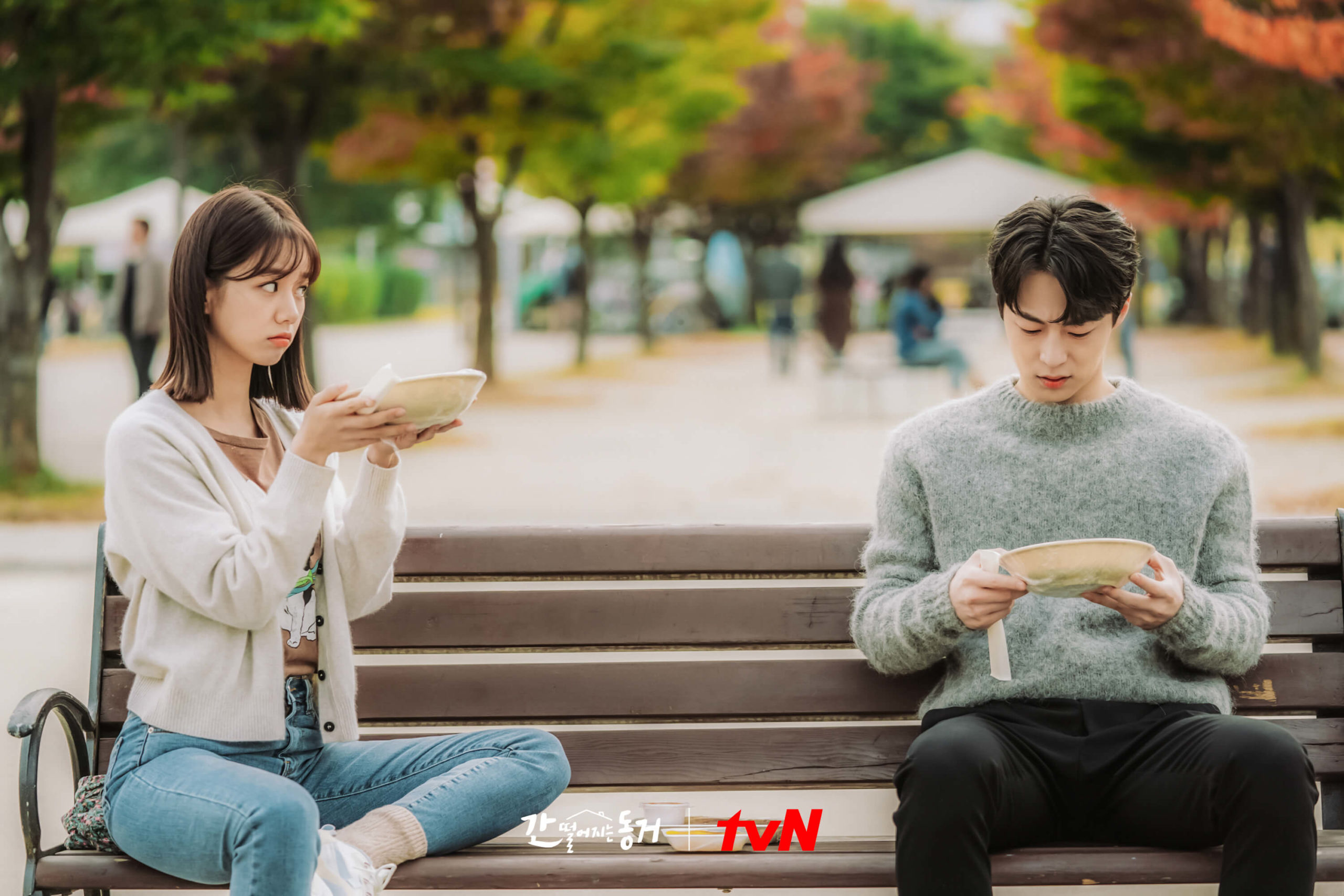 My Roommate Is A Gumiho: Jae Jin & Hye Sun'S Intimate Moment - b5iy1o5