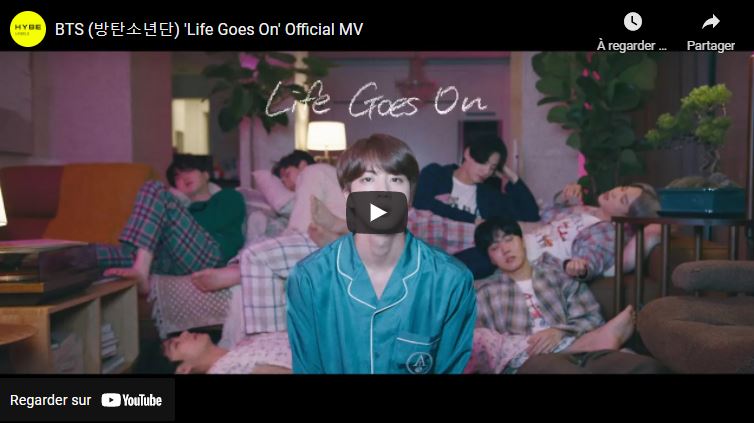 | Hybe labels - BTS (방탄소년단) 'Life Goes On' 