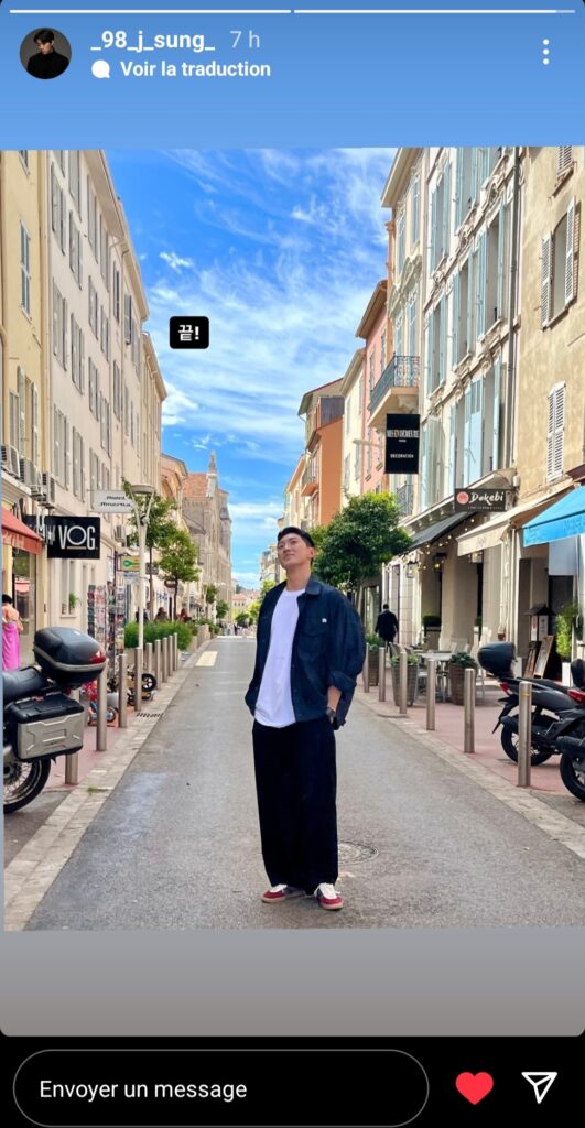 Kim Jin-sung - Instagram 2024 Cannes