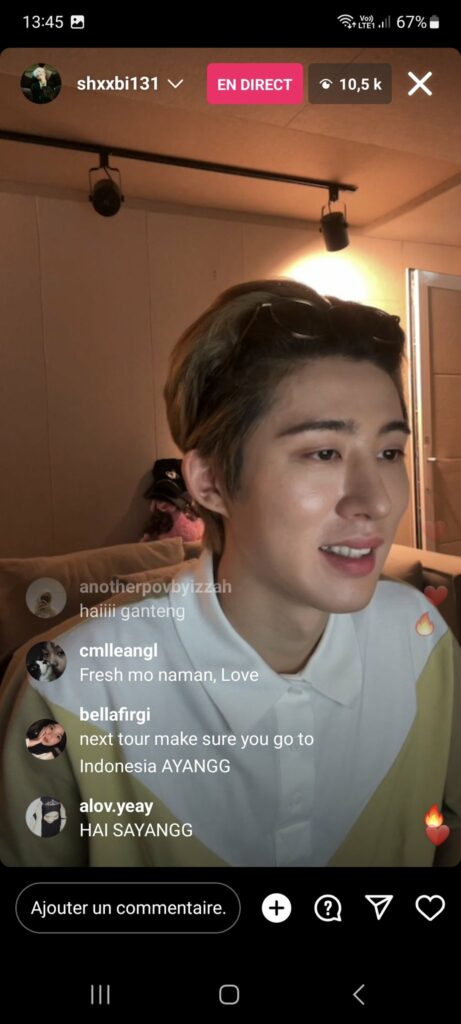 B.I |Instalive du 20 07 2023