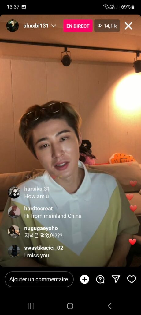 B.I |Instalive du 20 07 2023