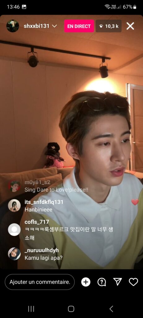 B.I |Instalive du 20 07 2023