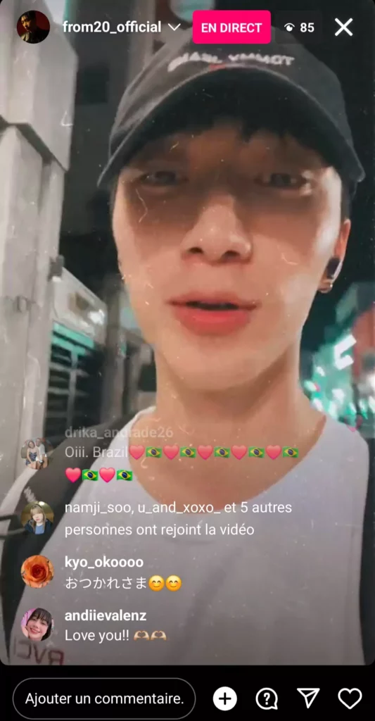 Kim Rae-hwan instalive 10/05/2024