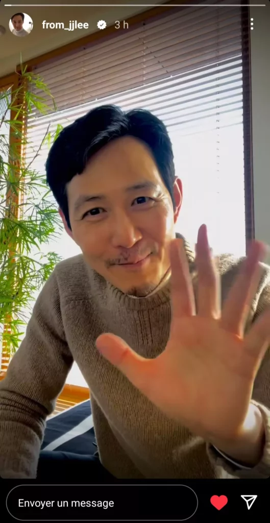 |instagram 12 février 2024 Lee Jung-jae