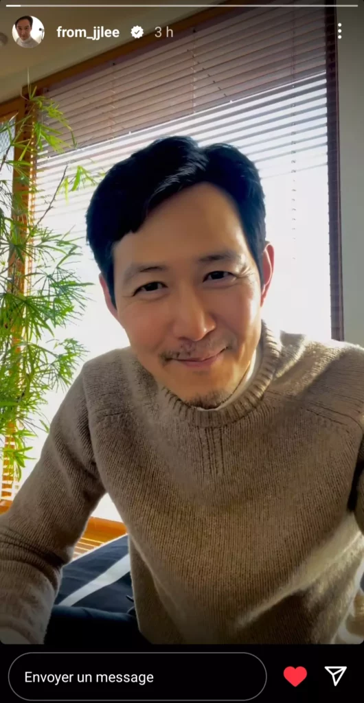 |instagram 12 février 2024 Lee Jung-jae