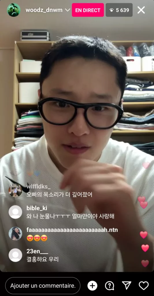 |Instalive du 05 mai 2024, Woodz