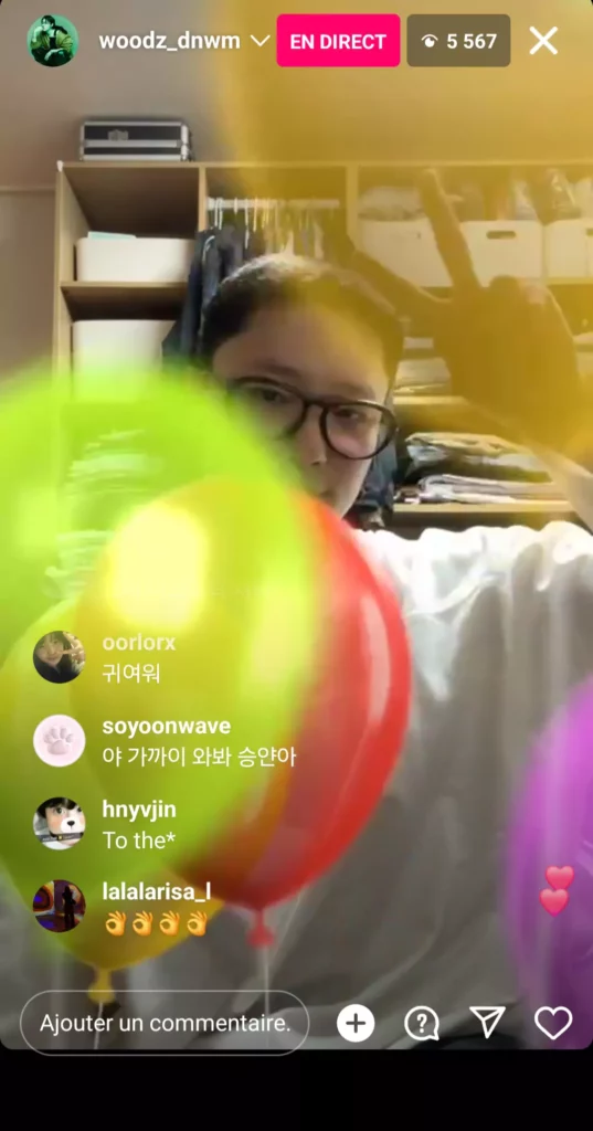 |Instalive du 05 mai 2024, Woodz