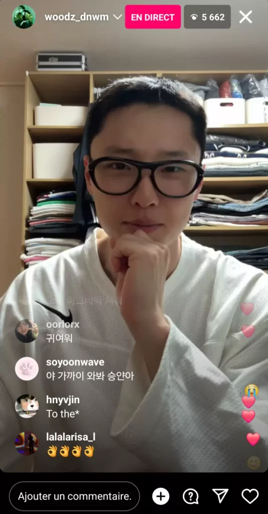 |Instalive du 05 mai 2024, Woodz