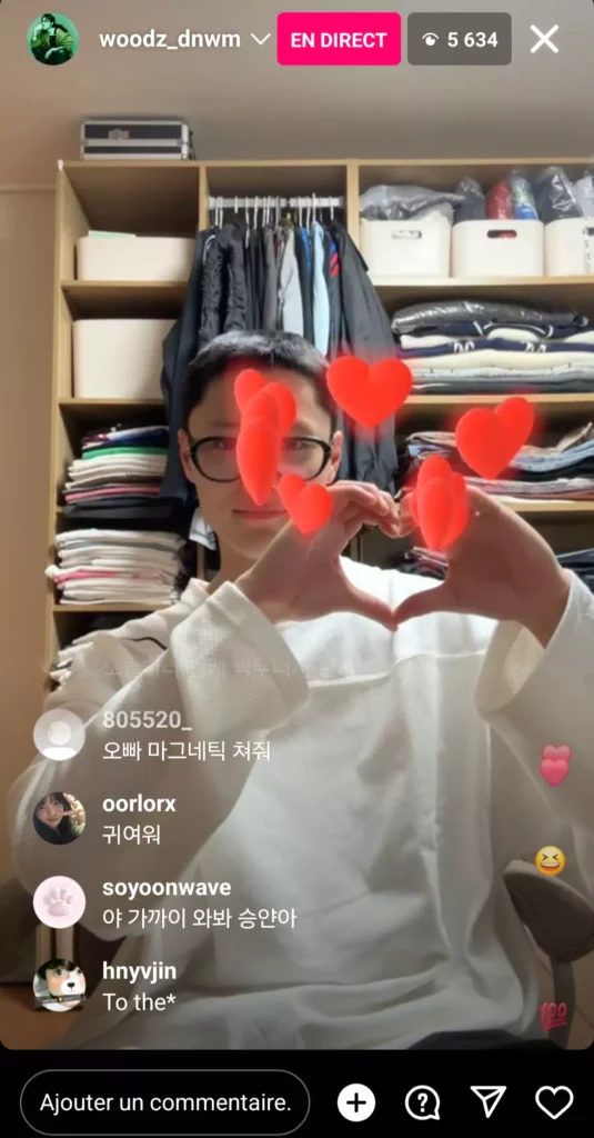 |Instalive du 05 mai 2024, Woodz