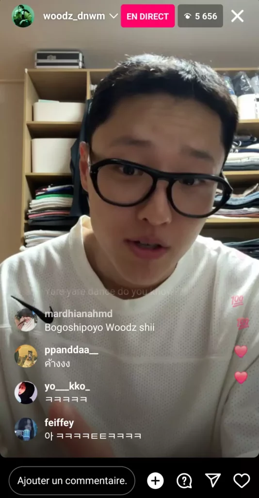 |Instalive du 05 mai 2024, Woodz