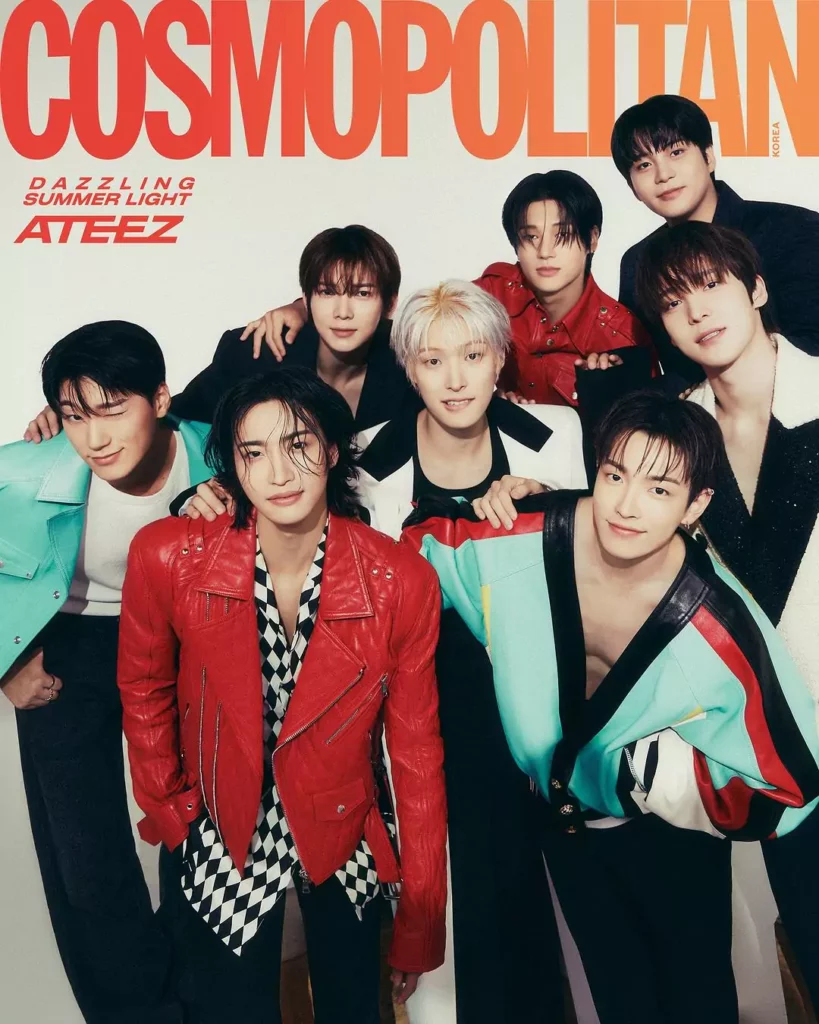 Ateez Cosmopolitan 2024